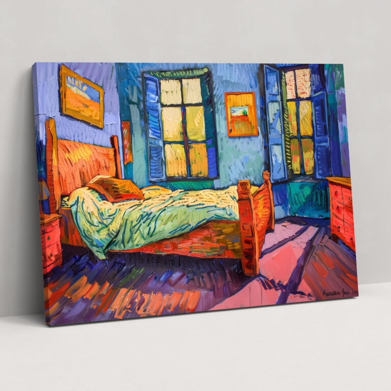 The Bedroom Canvas Print - Vincent Van Gogh, Home Decoration, Canvas Print, Wall Decoration