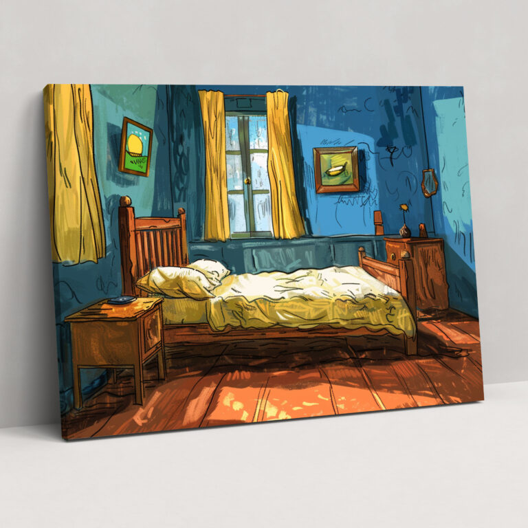 Vincent Van Gogh Bedroom Canvas Print - Vincent Van Gogh, Wall Decoration, Canvas Print, Canvas