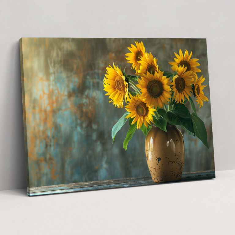 Vincent Van Gogh Sunflowers Wall Art - Vincent Van Gogh, Wall Decoration, Home Decoration, Canvas Print