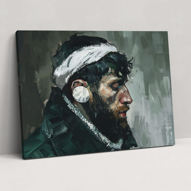 Vincent Van Gogh Self Portrait Canvas Print - Vincent Van Gogh, Canvas Print, Wall Decoration, Home Decoration