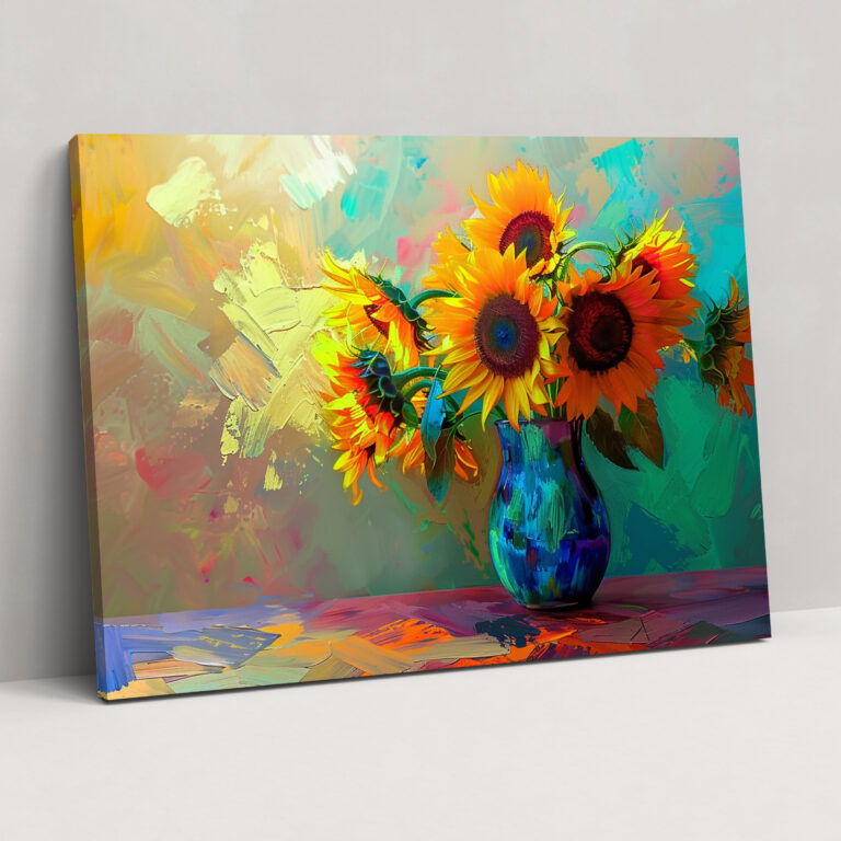 Vincent Van Gogh Sunflowers Canvas Print - Vincent Van Gogh, Home Decoration, Vincent Van Gogh, Wall Decoration