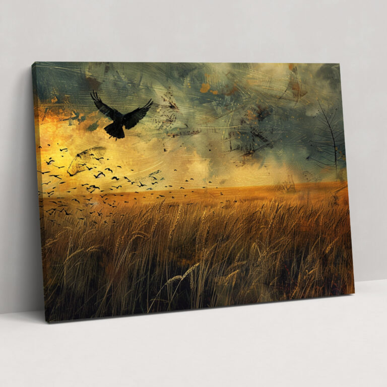 Vincent Van Gogh Wheat Field With Crows Canvas Print - Vincent Van Gogh, Wall Art, Canvas Print, Canvas Wall Art