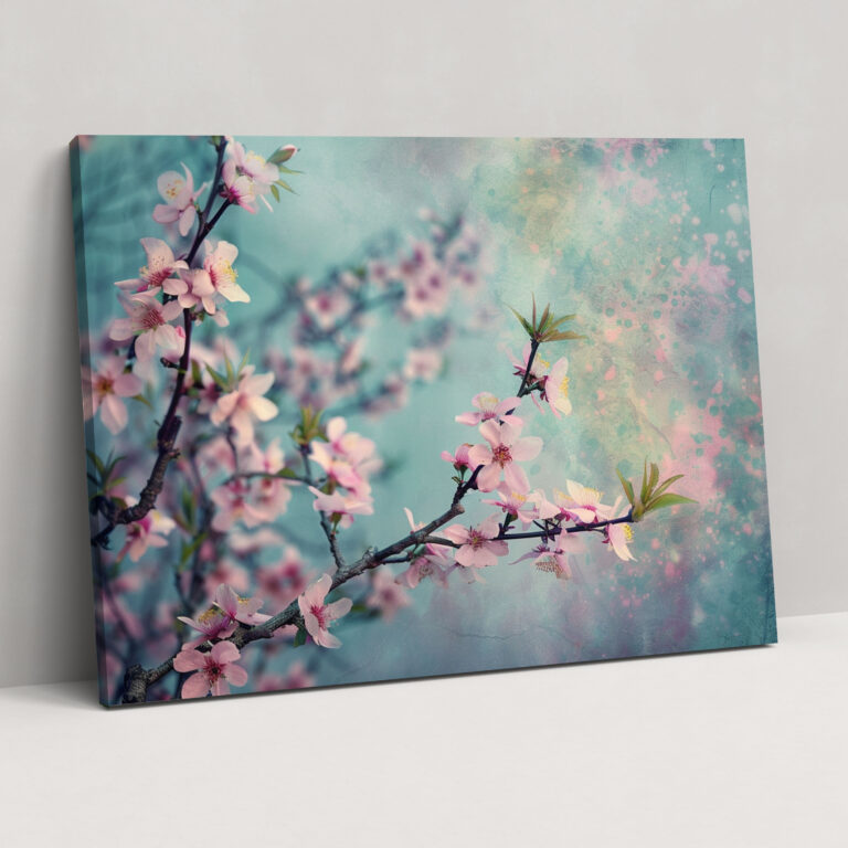 Vincent Van Gogh Blossoming Almond Tree Canvas Print - Vincent Van Gogh, Canvas, Vincent Van Gogh, Home Decoration