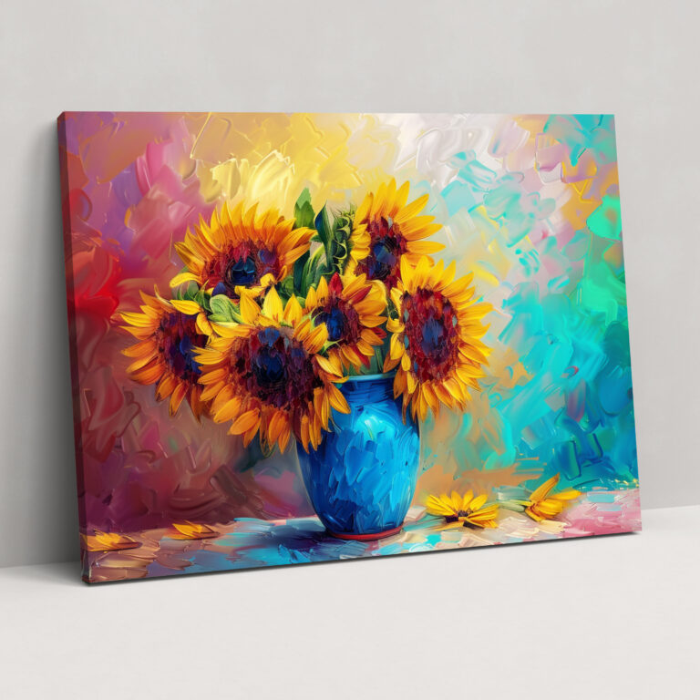 Vincent Van Gogh Sunflowers Wall Art - Vincent Van Gogh, Vincent Van Gogh, Wall Art, Wall Decoration