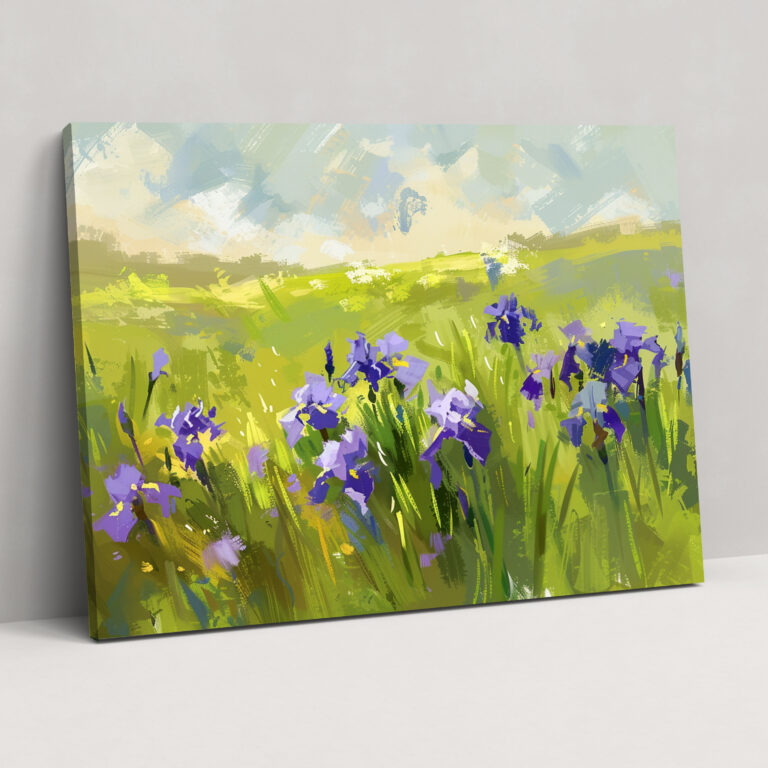 Vincent Van Gogh Irises Canvas Print - Vincent Van Gogh, Canvas Wall Art, Home Decoration, Wall Art