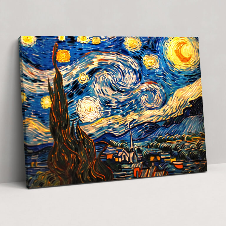 Vincent Van Gogh Starry Night Canvas Print - Vincent Van Gogh, Canvas, Canvas Wall Art, Wall Art
