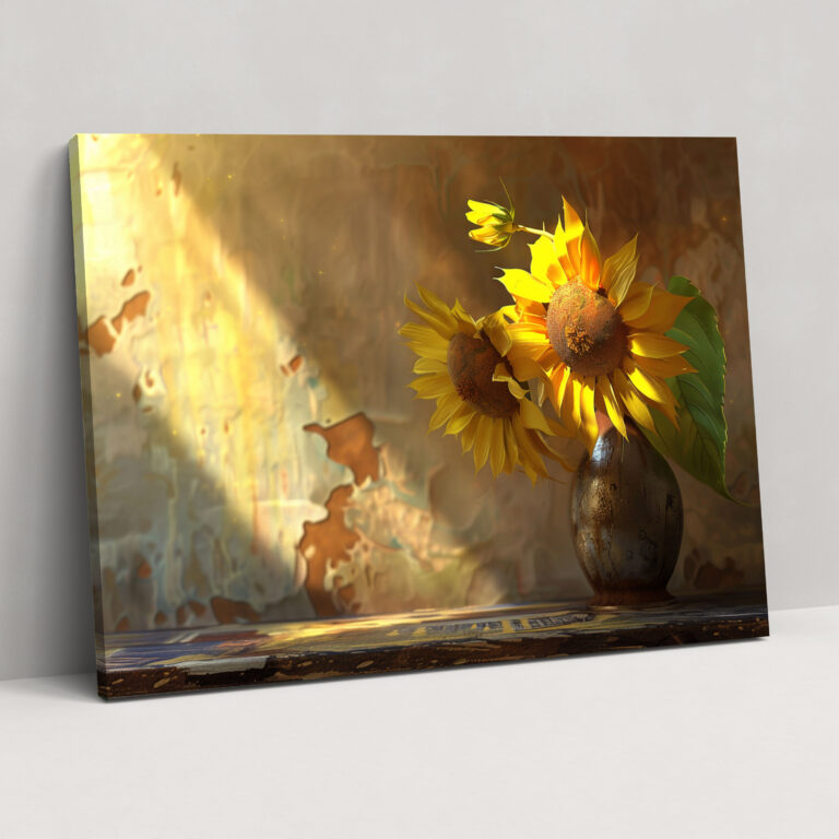 Vincent Van Gogh Sunflower Wall Art - Vincent Van Gogh, Canvas, Wall Art, Canvas Wall Art