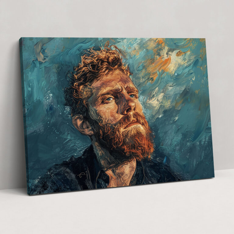 Vincent Van Gogh Self Portrait Wall Decoration - Vincent Van Gogh, Home Decoration, Canvas, Vincent Van Gogh