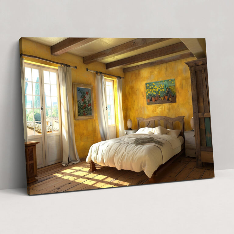 Vincent Van Gogh Bedroom In Arles Canvas Print - Vincent Van Gogh, Home Decoration, Wall Decoration, Canvas Print