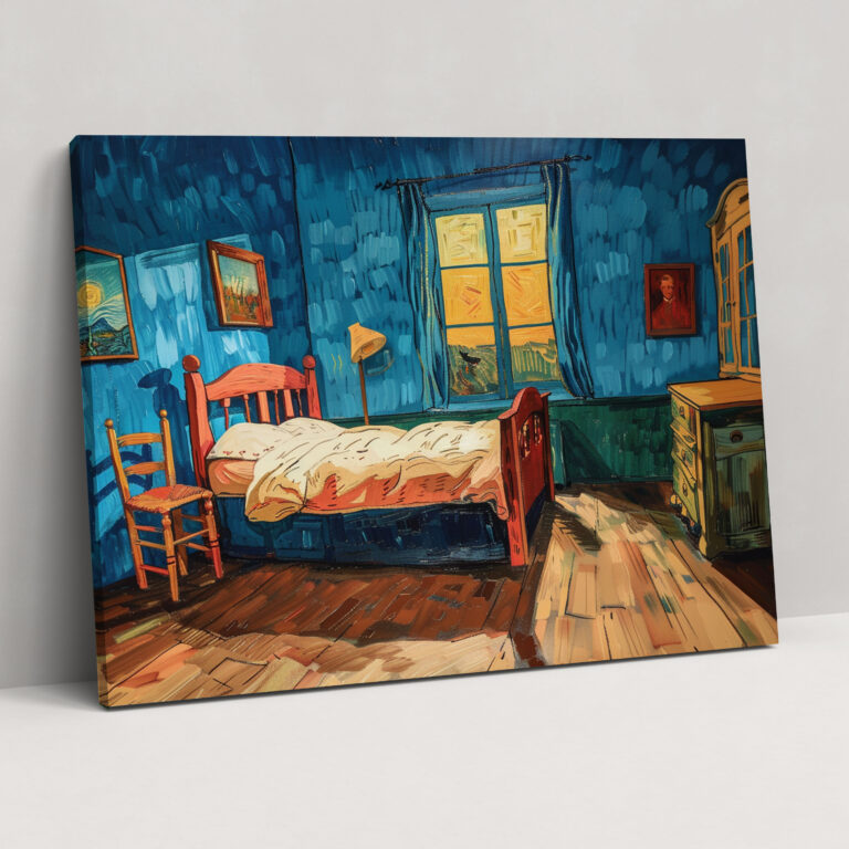 Vincent Van Gogh The Bedroom Canvas Print - Vincent Van Gogh, Home Decoration, Wall Decoration, Wall Art