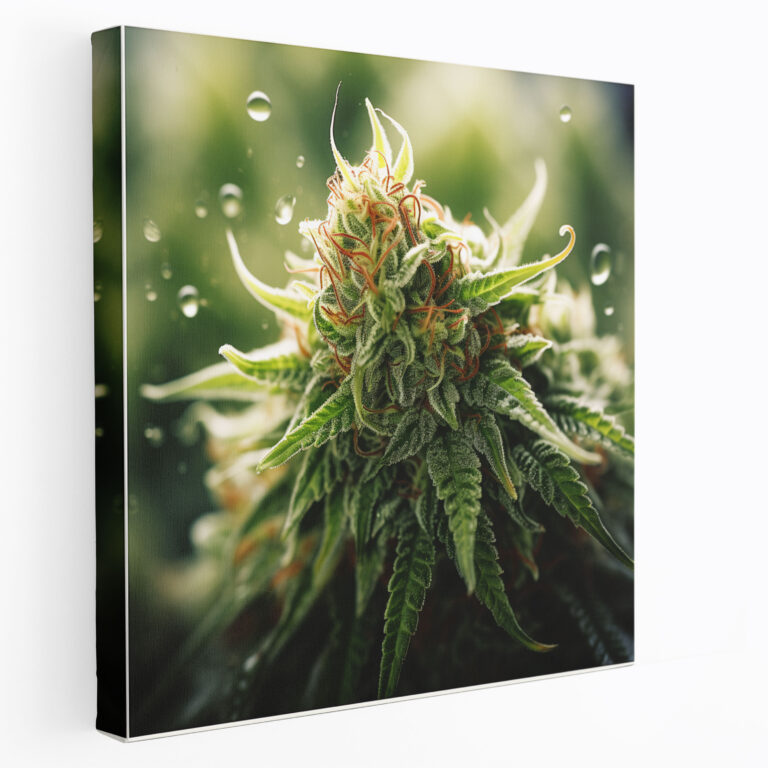 Weed Essence Wall Art - Weed, Nature Art, Wall Art, Bud Art