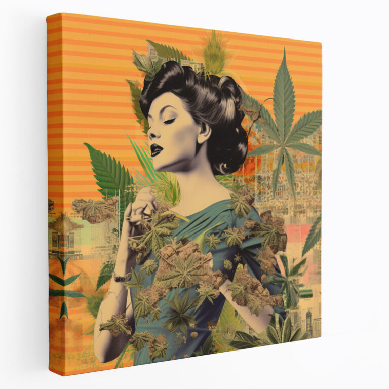 Weed Canvas Wall Art - Weed, Wall Decoration, Canvas Wall Art, Cannabis Strain Labels