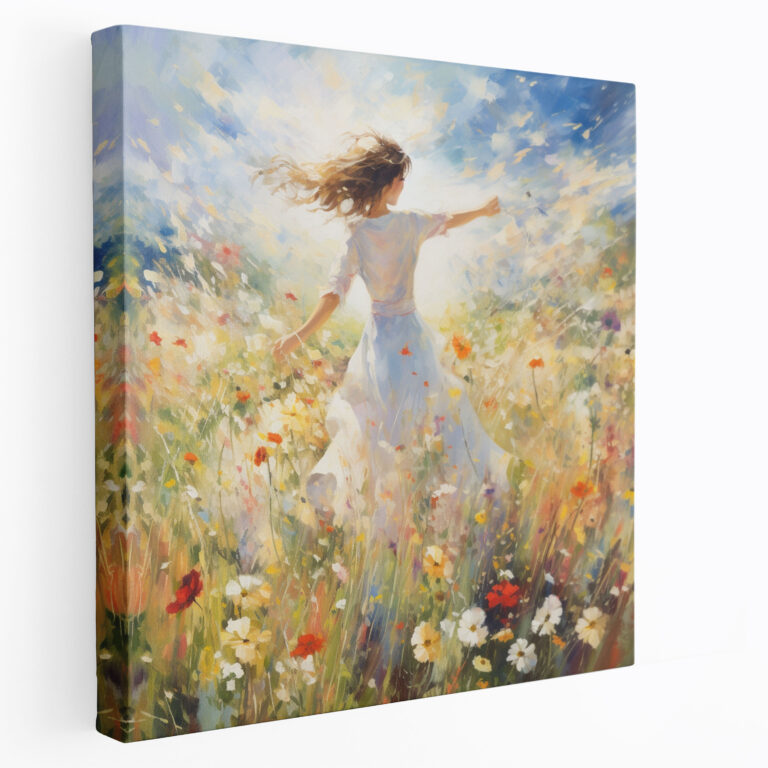 Wildflower Canvas Print - Impressionist Wall Art - Wildflower, Home Decoration, Wildflower, Canvas Print