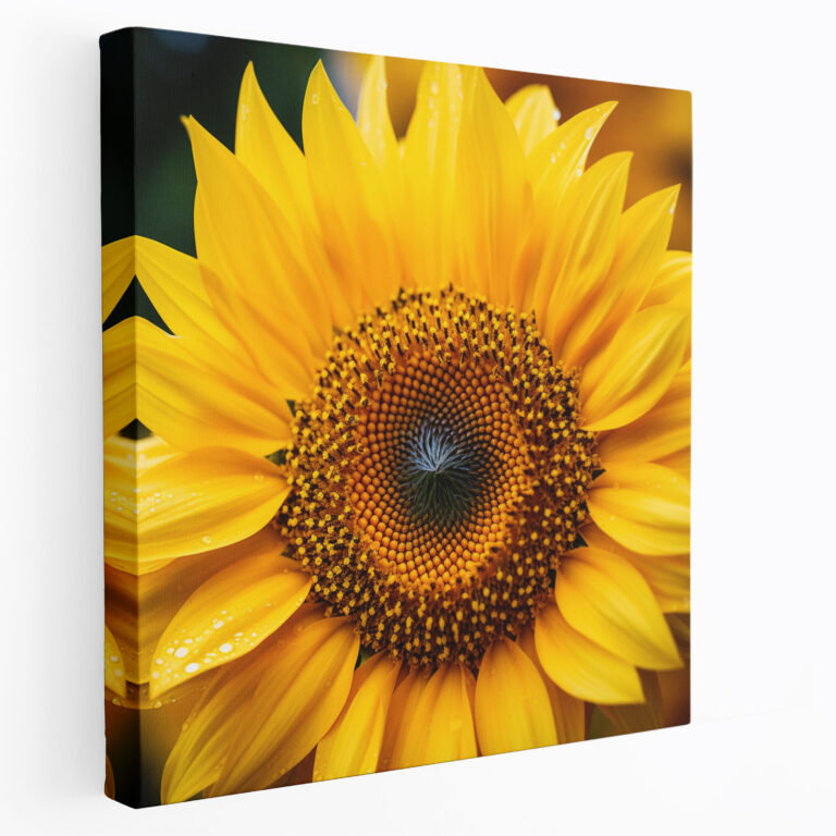 Wildflower Wall Art - Sunflower Delight - Wildflower, Wild Sunflower, Yellow Petals, Sunflower