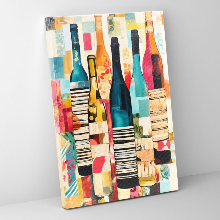 Wine Wall Art - Wine, Home Decoration, Textures, Wall Decoration