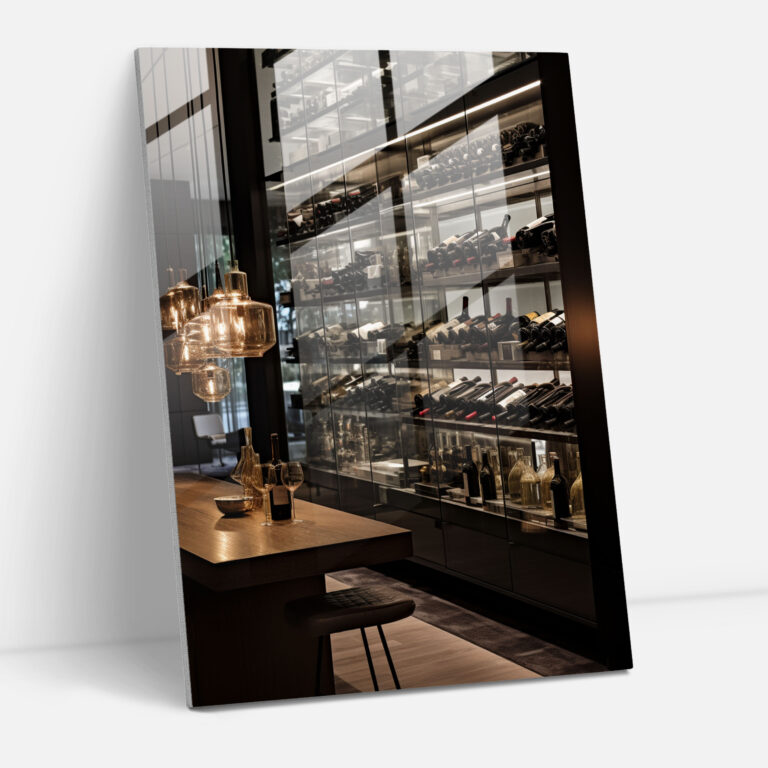 Wine Glass Art - Modern Wine Bar - Wine, Glass Wall Art, Glass Art, Modern Art