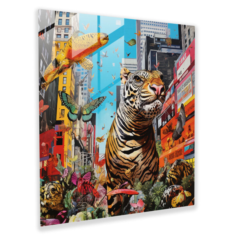 Wildlife Glass Wall Art - Endangered Species - Wildlife, Glass Art, Home Decoration, Modern Art