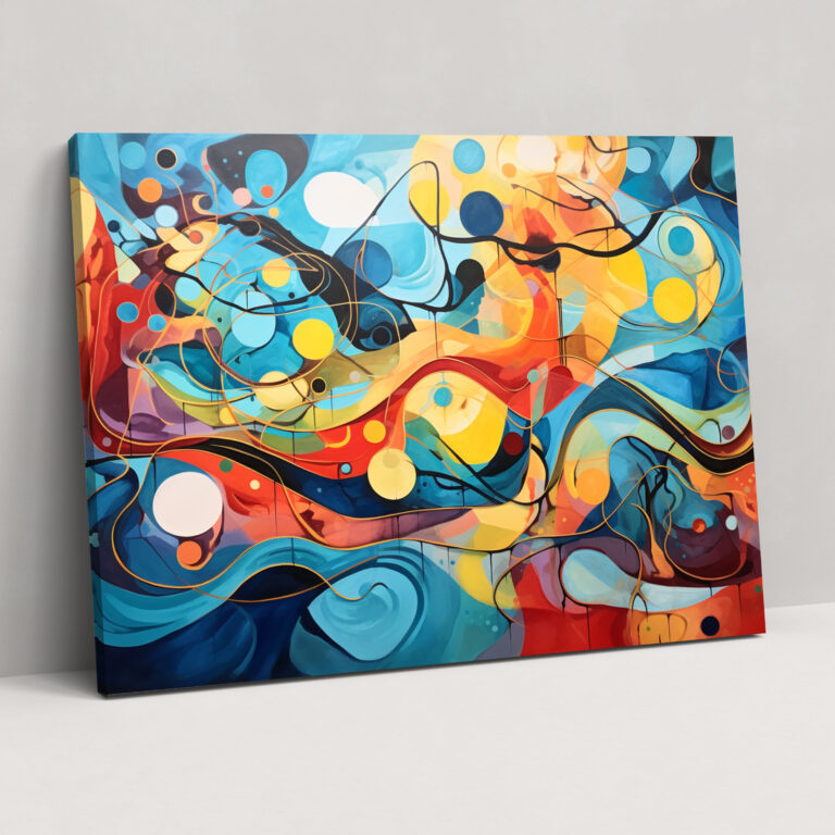 World Map Canvas Print - World Map, Canvas Wall Art, Wall Decoration, Continents