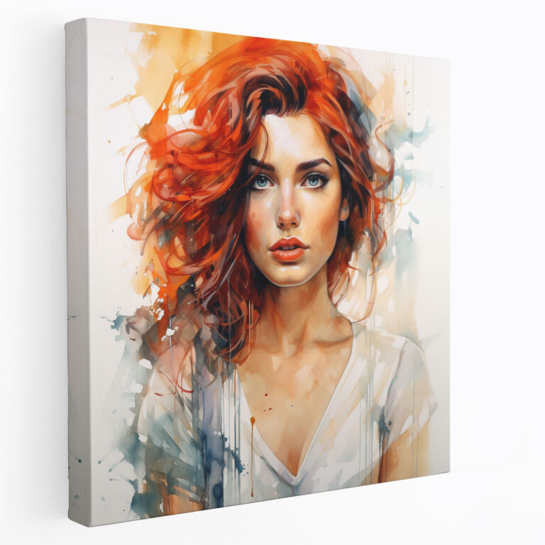 Woman Canvas Print - Empowered Portraiture - Woman, Canvas, Empowered, Inspiration