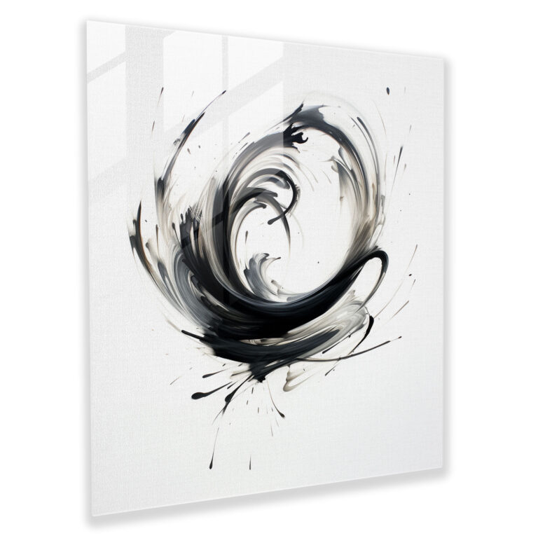 Zen Harmony Glass Print - Zen, Glass Art, Home Decoration, Zen Harmony Glass Print