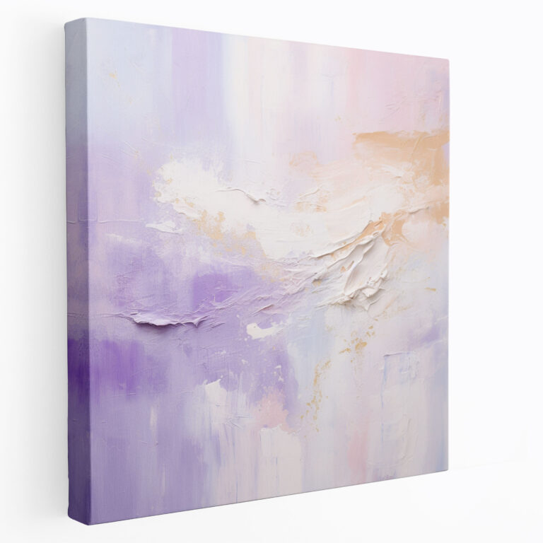 Zen Pastel Strokes Wall Art - Zen, Soft Pastel Strokes, Canvas Print, Wall Art