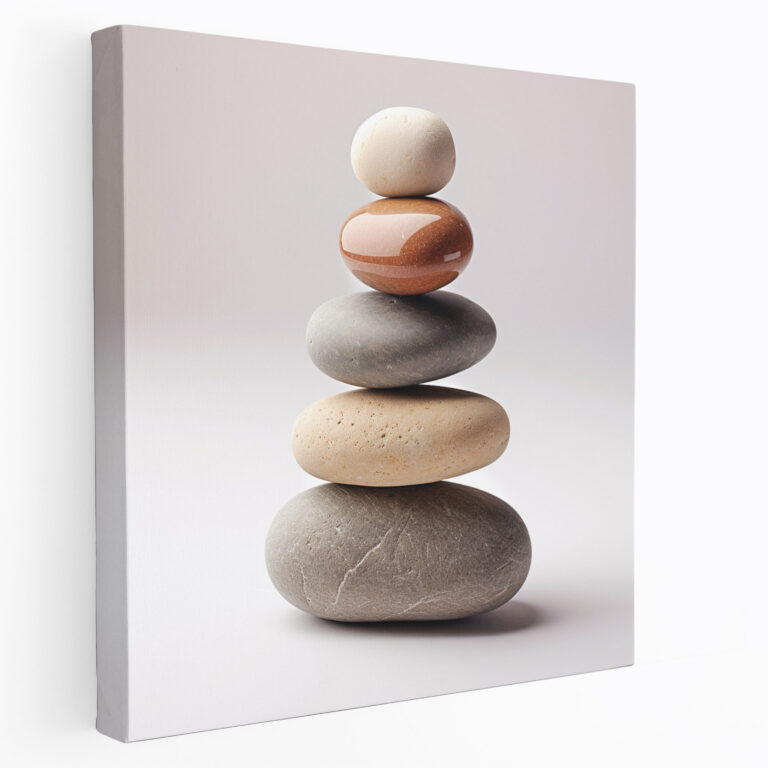 Zen Canvas Print - Zen, Balance, Wall Art, Canvas Print